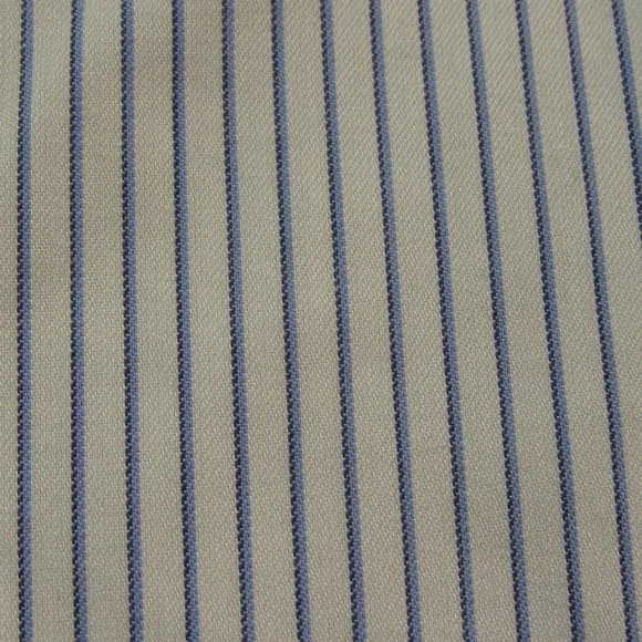 Roundtree & Yorke Gold Label Dress Shirt Mens Big 19 34/35 Non Iron Twill Stripe - Picture 9 of 12